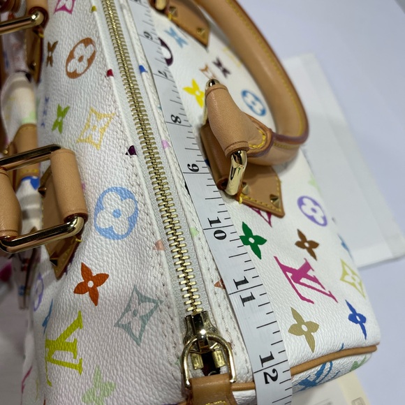 Louis Vuitton Speedy 30 in Multicolor Monogram with dust bag. - Picture 17 of 17
